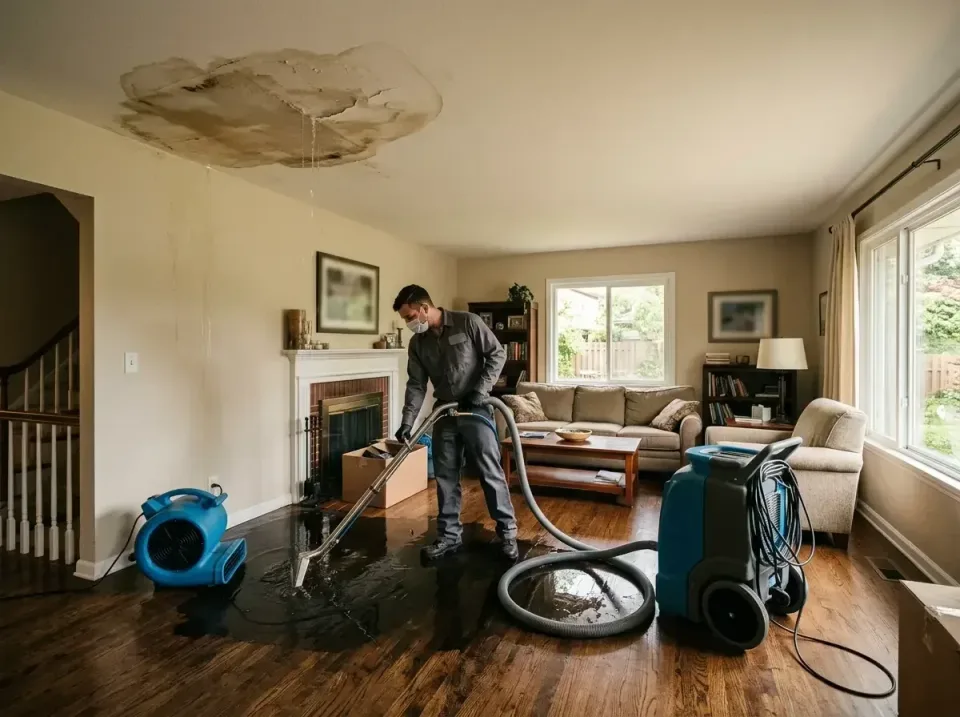 attic-pipe-burst-ceiling-drip-008 — frequently asked questions, Water Damage Restoration & Carpet Care in Kingston, WA
